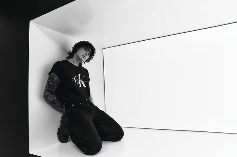 Calvin Klein Reveals New Campaign Imagery for BTS' Jungkook army j-hope rm suga jimin v jin underwear campaign
