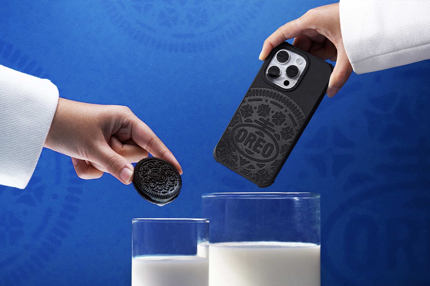 CASETiFY Launches Oreo Accessories Collaboration apple iphone apple airpods case android google phone case milks favorite cookie phone case durable