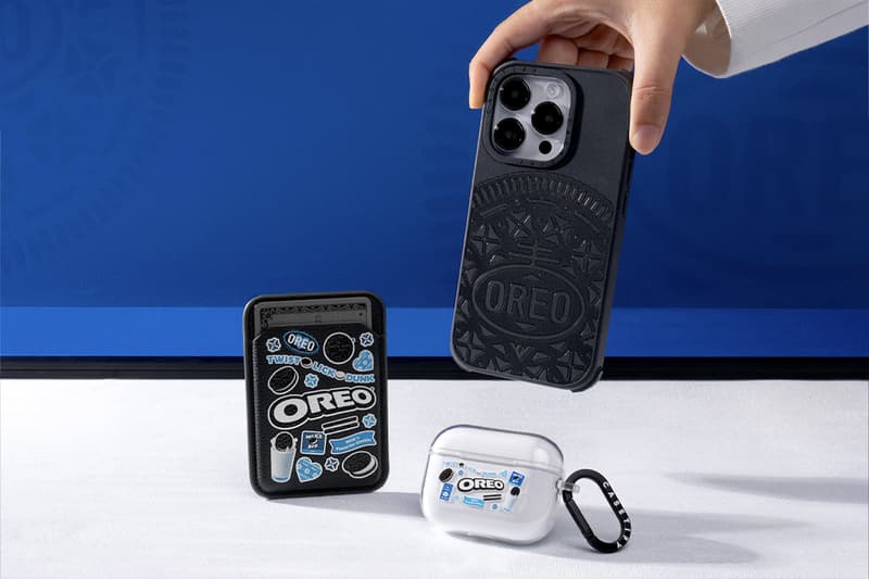 CASETiFY Launches Oreo Accessories Collaboration apple iphone apple airpods case android google phone case milks favorite cookie phone case durable