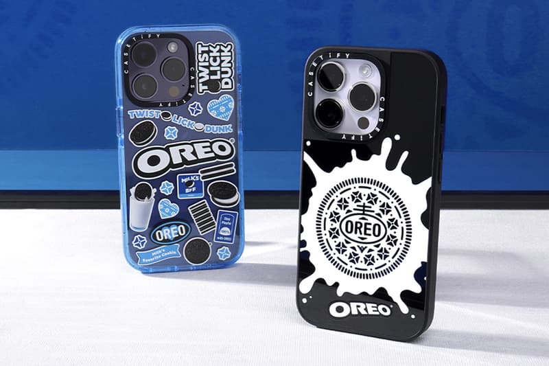 CASETiFY Launches Oreo Accessories Collaboration apple iphone apple airpods case android google phone case milks favorite cookie phone case durable