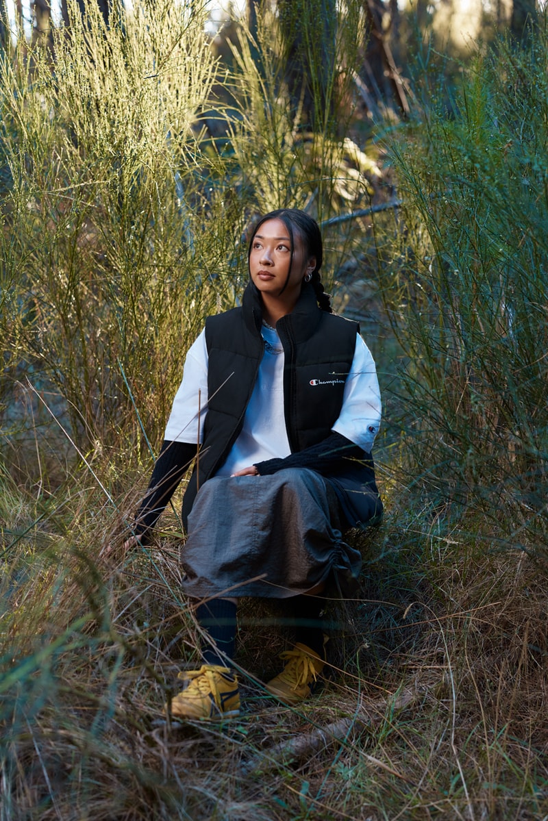 champion fall winter 2023 collection puffer outerwear jackets rochester recycled 