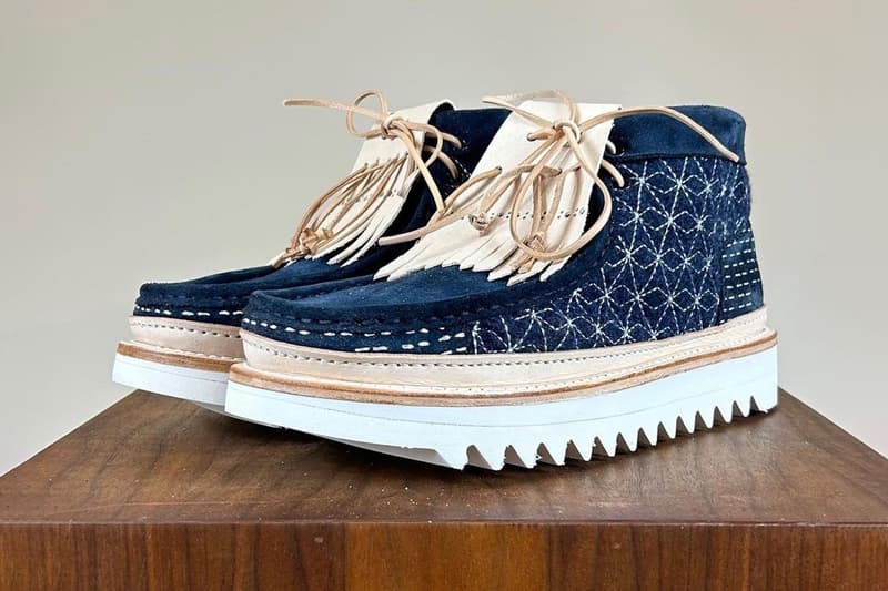 Clarks Wallabee sashiko Goods Services shopgoodsandservices vibram ripple welt custom order info