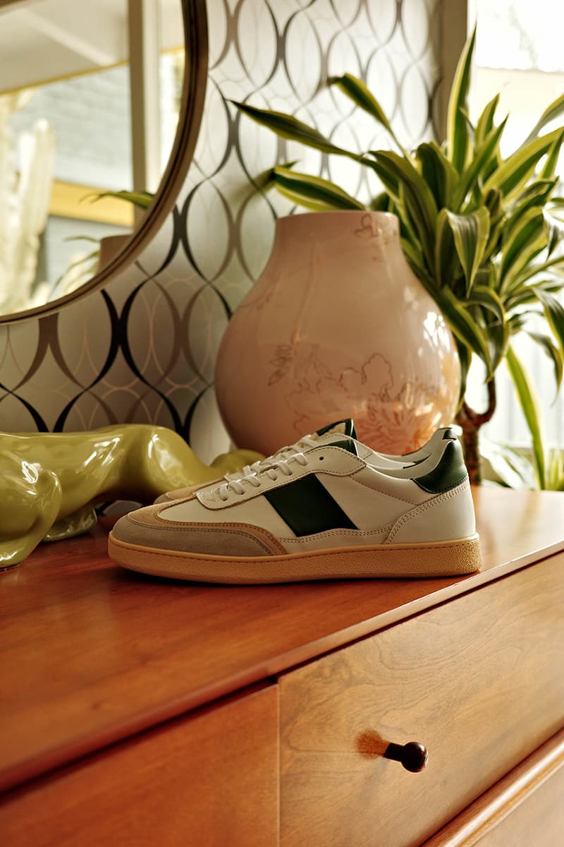 Collegium Pillar Court II Nero Bianco Chalk Oxford Green Nick Sisombath New Sneaker Drop Emerging Brands Release Information Lookbook