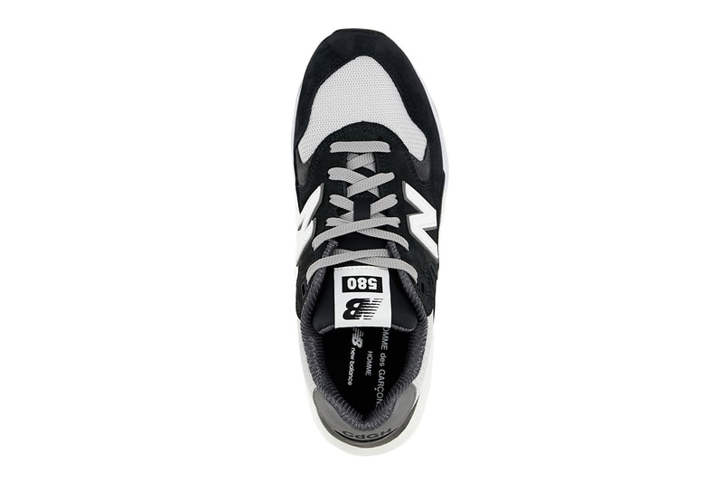 comme des garcons homme new balance 580 black white release date info store list buying guide photos price 