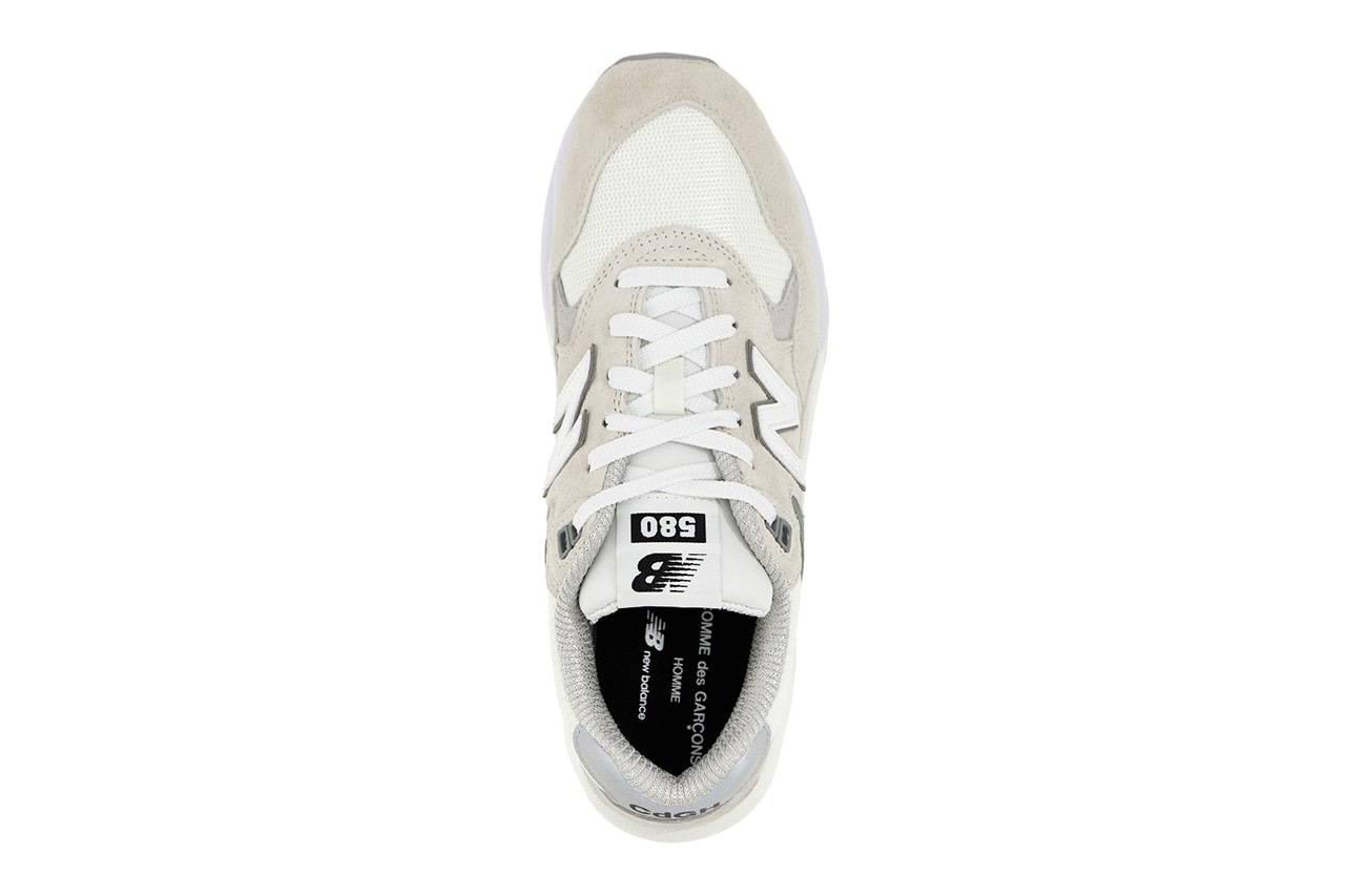 comme des garcons homme new balance 580 black white release date info store list buying guide photos price 