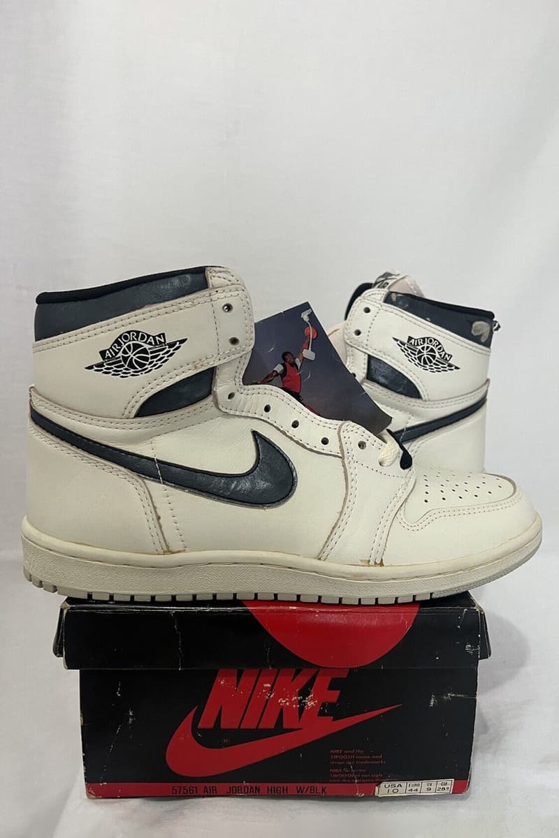 Complete Air Jordan 1 '85 OG Collection Auction Info bred royal chicago metallic shadow black/white university blue unc white/grey ko price 150k 150,000