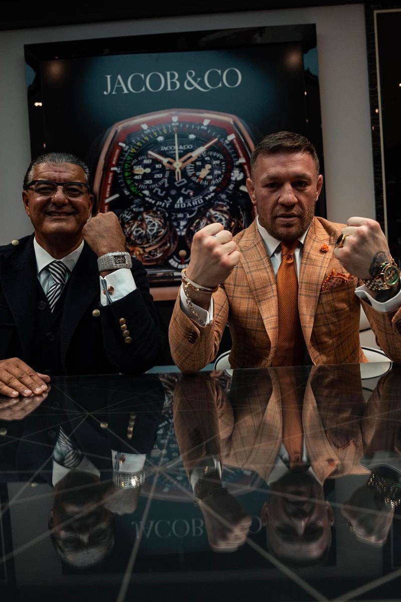 Conor McGregor Jacob & Co. Collaboration Teaser Info 