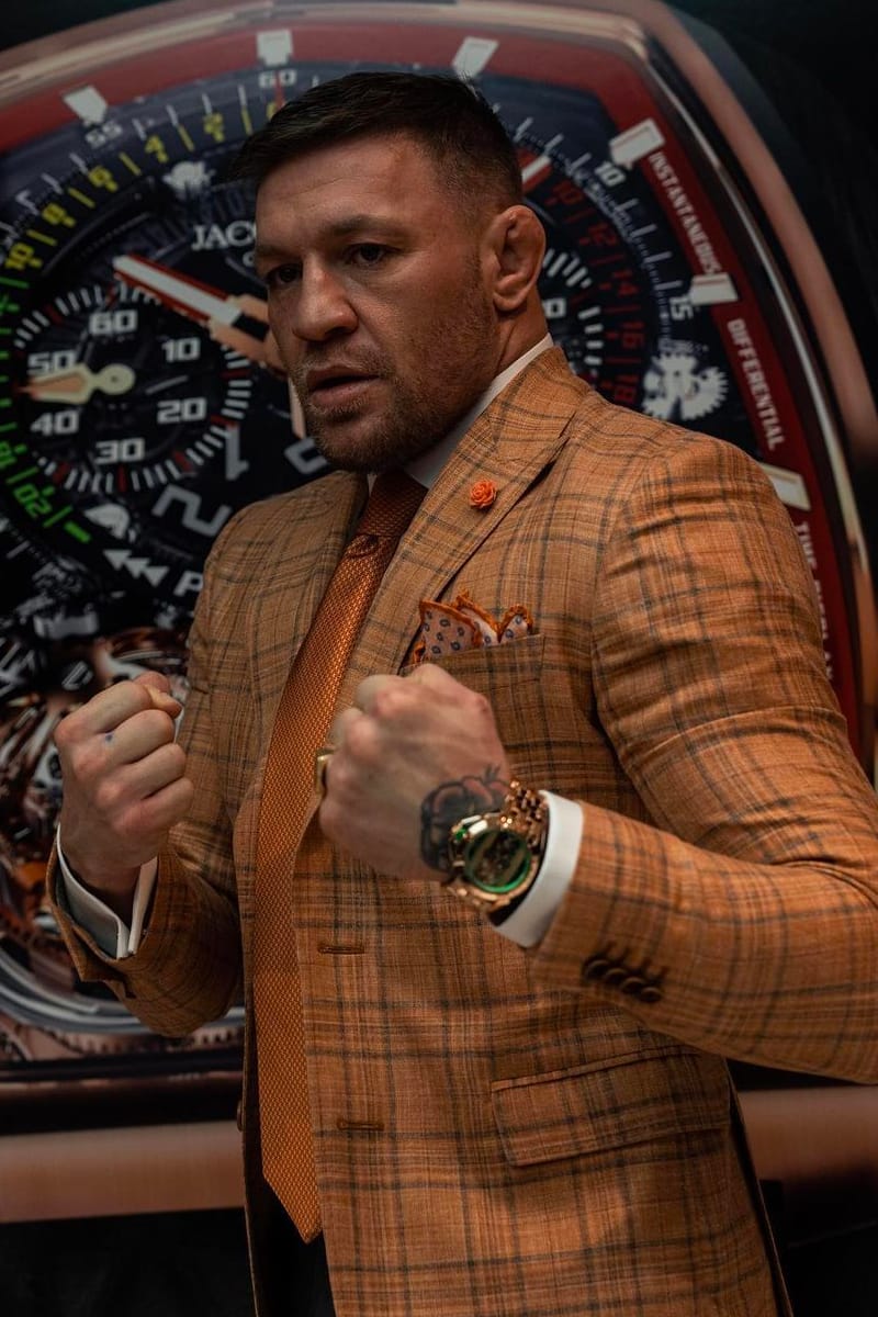 Conor McGregor's Watches - From Rolex to Patek Philippe and Jacob & Co. —  Wrist Enthusiast