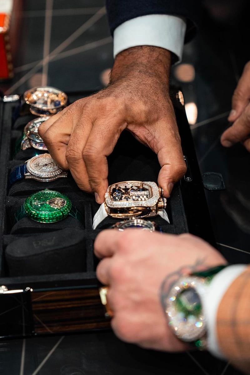 UFC star Conor McGregor shows off stunning diamond-encrusted watch as he  adds to incredible £3million collection | The Sun