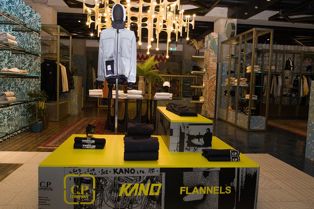 c.p. company kano flannels event recap video Metropolis Series Field Jacket gore-tex streetwear music fashion italy london UK 