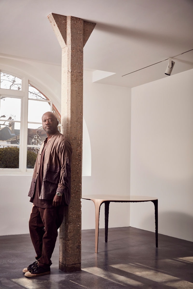 David Adjaye's "Yaawa" Collection Explores the Materiality of Bronze