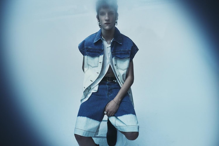Dries Van Noten Drops Bleach-Dyed Denim Capsule for Spring 2023
