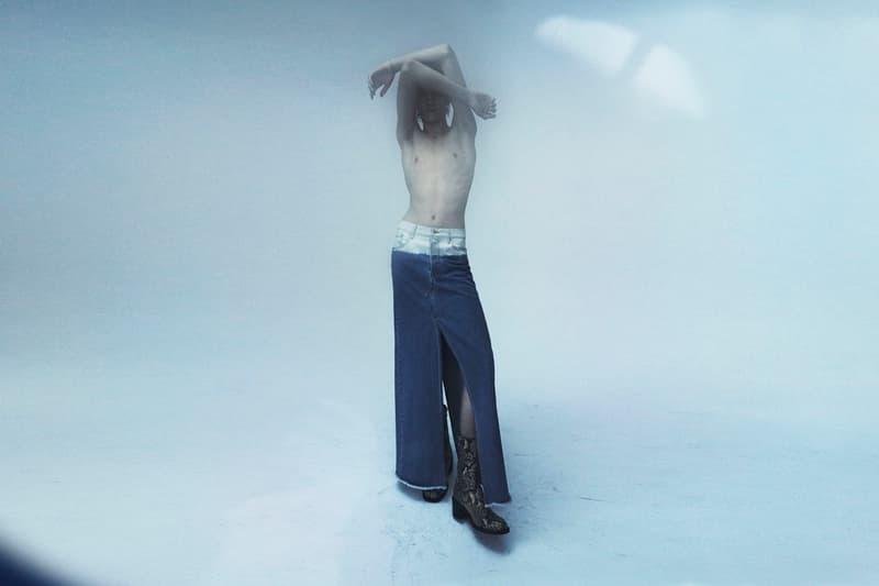 Dries Van Noten Drops Bleach-Dyed Denim Capsule for Spring 2023