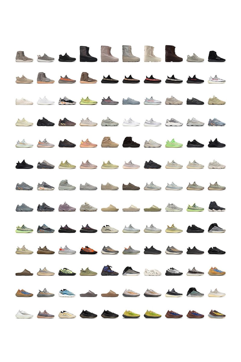 Every adidas YEEZY Sneaker Released List