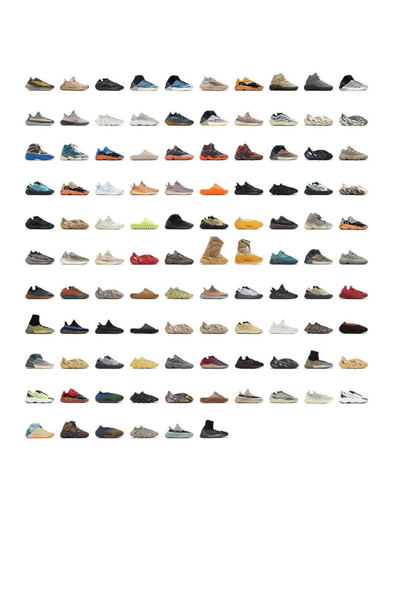 onderschrift geluk Correspondentie Every adidas YEEZY Sneaker Released List | Hypebeast