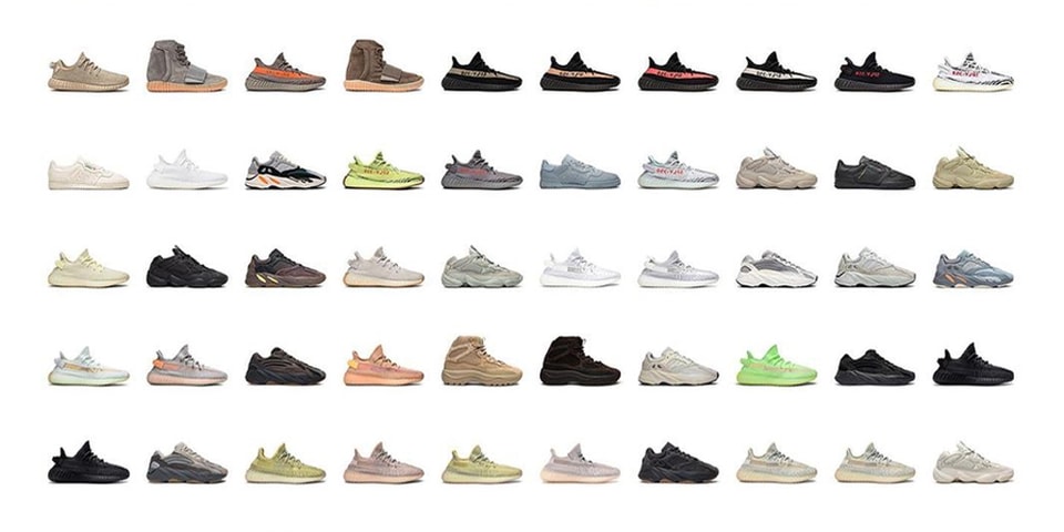 Here Is a Look at Every adidas YEEZY Sneaker Released