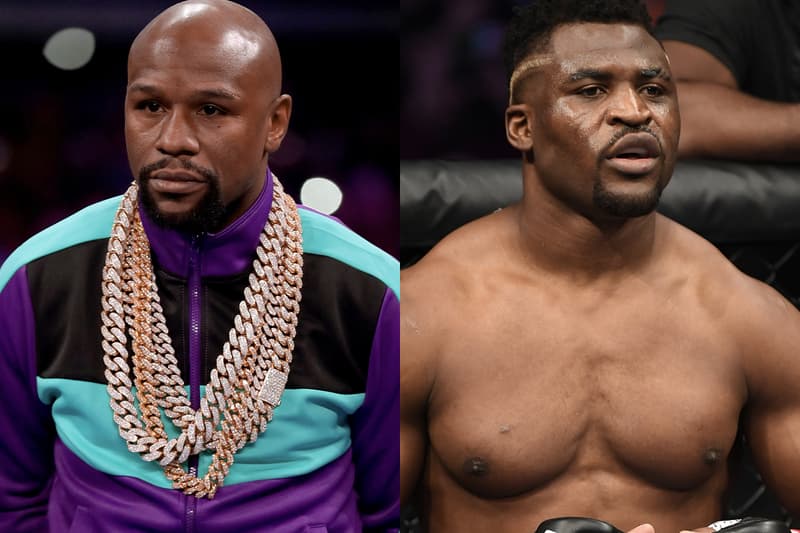 Floyd Mayweather Is Interested in Signing Francis Ngannou The money team dana white ufc 