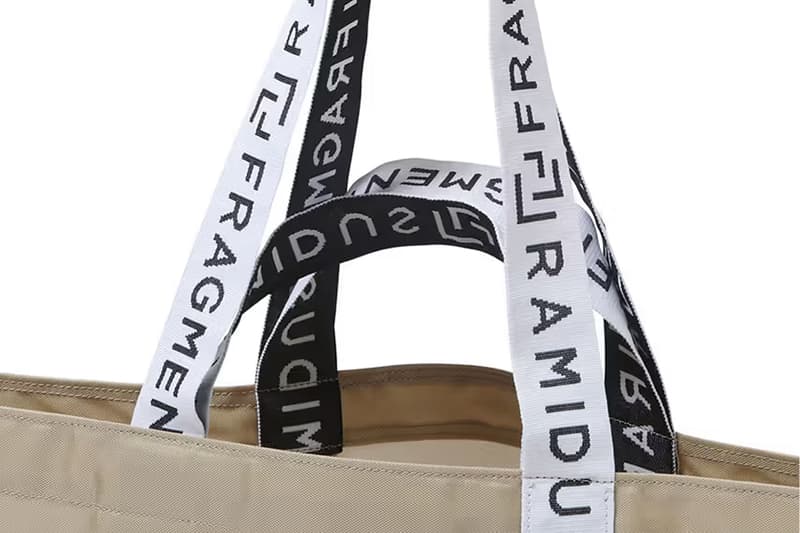 fragment design and RAMIDUS Deliver Colorful Tote Bags for Spring 2023