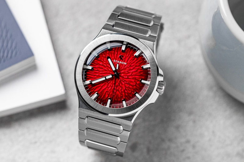Fratello × Straum Jan Mayen Limited-Edition Sports Watch Lava-Red Fumé Dial Release Info