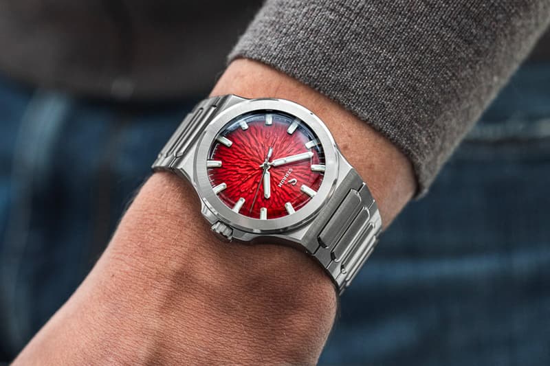 Fratello × Straum Jan Mayen Limited-Edition Sports Watch Lava-Red Fumé Dial Release Info