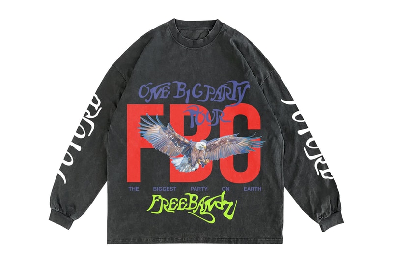 Future Drops Limited Edition 'One Big Party Tour' Merch us rapper hip hop fbg freebandz record label