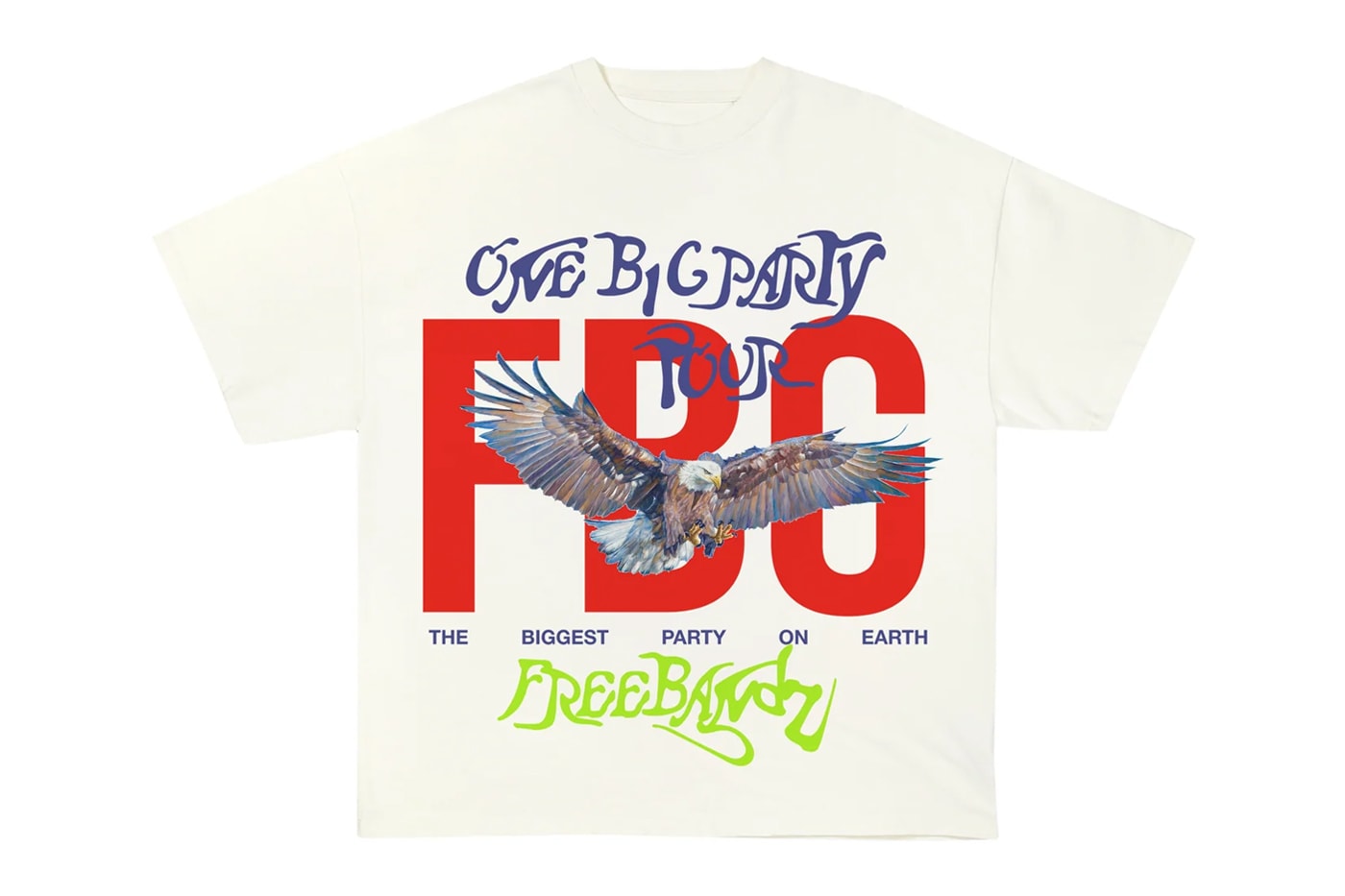 Future Drops Limited Edition 'One Big Party Tour' Merch us rapper hip hop fbg freebandz record label