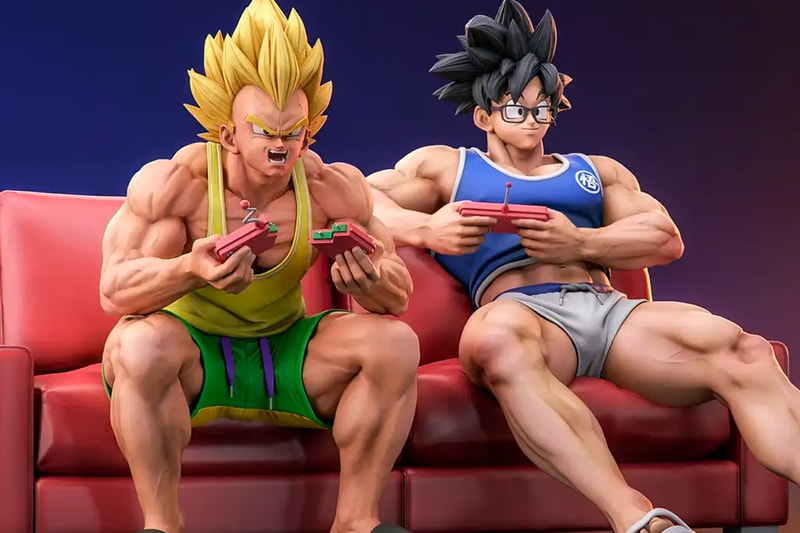 FuzzFeet Studio Vegeta vs Goku Figure