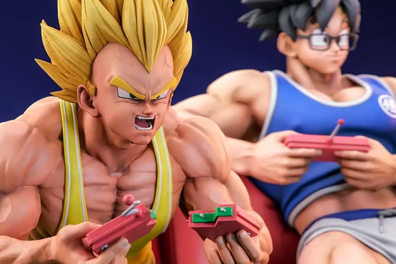 FuzzFeet Studio Dragon Ball Z Vegeta vs Goku Figure Gaming Figure Release Info Date Buy Price DBZ