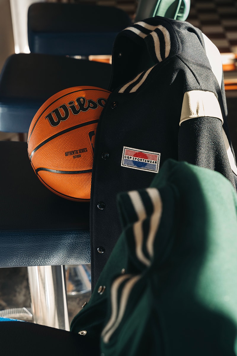 Golden Bear x CQP Capsule Collaboration Release Info Varsity Jackets Melton Wool