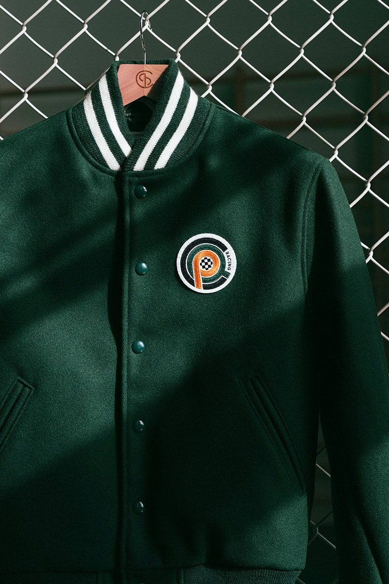 Информация о сотрудничестве Golden Bear x CQP Capsule Varsity Jackets Melton Wool