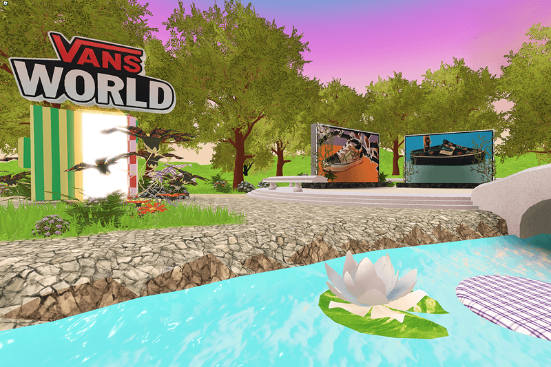 Gucci Town Roblox Vans World Video Game Metaverse Collaboration