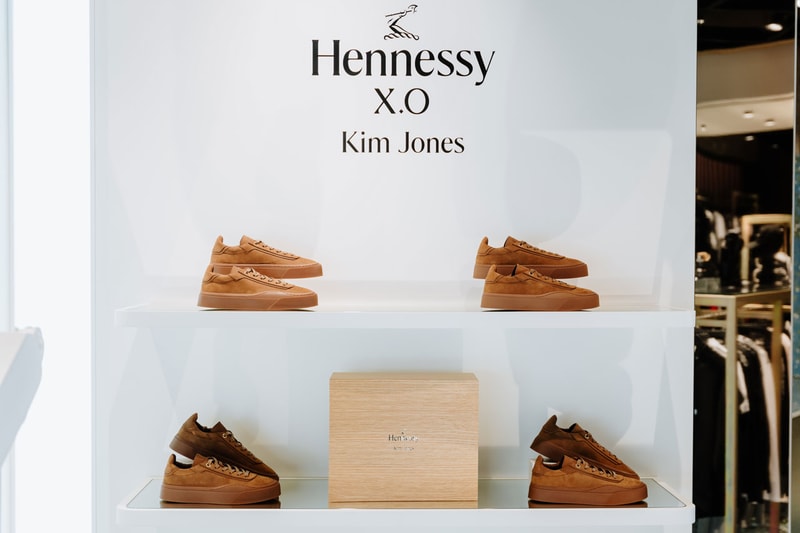 Hennessy Kim Jones Collaborative Pop-Up Store Flannels London Knucks Alpha Place MOBO Awards London UK HNY Low Sneaker 