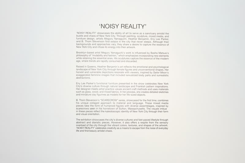 hypeart noisy reality group exhibition artist spotlight meguru yamaguchi heather benjamin eny lee parker b thom stevenson