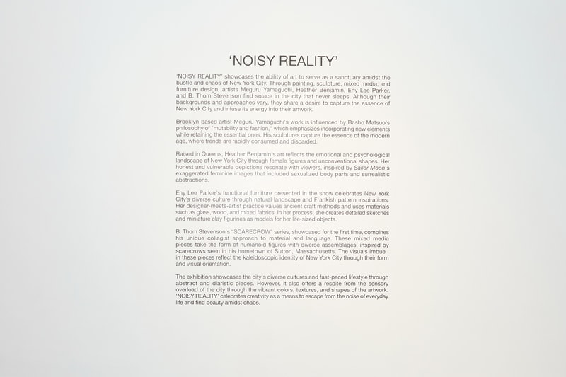 hypeart noisy reality group exhibition artist spotlight meguru yamaguchi heather benjamin eny lee parker b thom stevenson