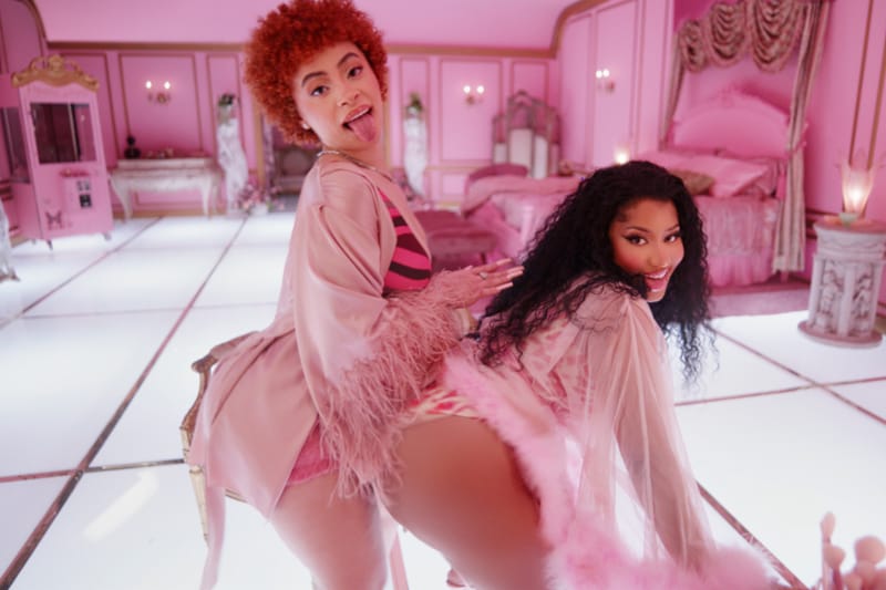 Ice Spice and Nicki Minaj Dazzle in "Princess Diana" Music Video
