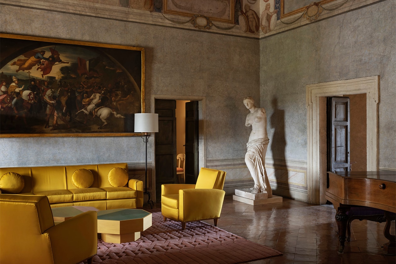 India Mahdavi Completes Renovation of 16th-Century Villa in Rome