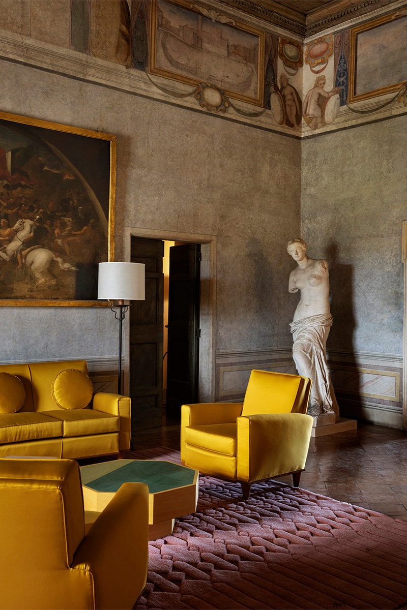 India Mahdavi Completes Renovation of 16th-Century Villa in Rome