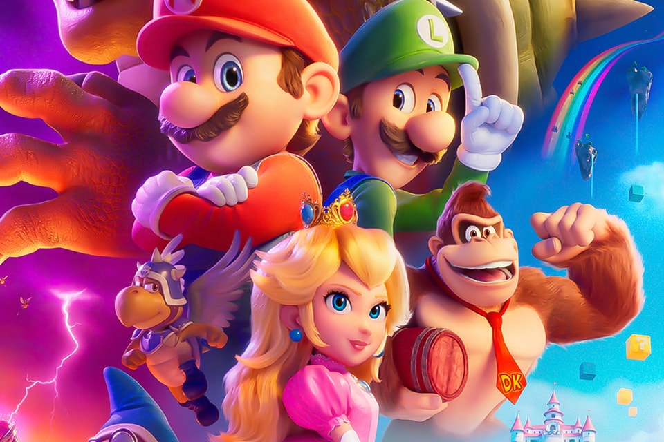 The entire Super Mario Bros. Movie is popping up on  and Twitter