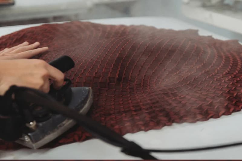 Issey Miyake type v nature Architects milan design week 2023 exhibition metamaterial milan italy 