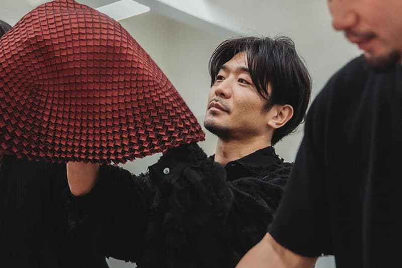 Issey Miyake type v nature Architects milan design week 2023 exhibition metamaterial milan italy 