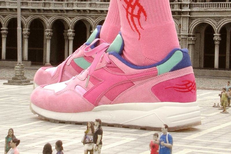 Milanese Streewear Stalwarts IUTER and SPECTRUM Craft a '90s-Themed Diadora Collab