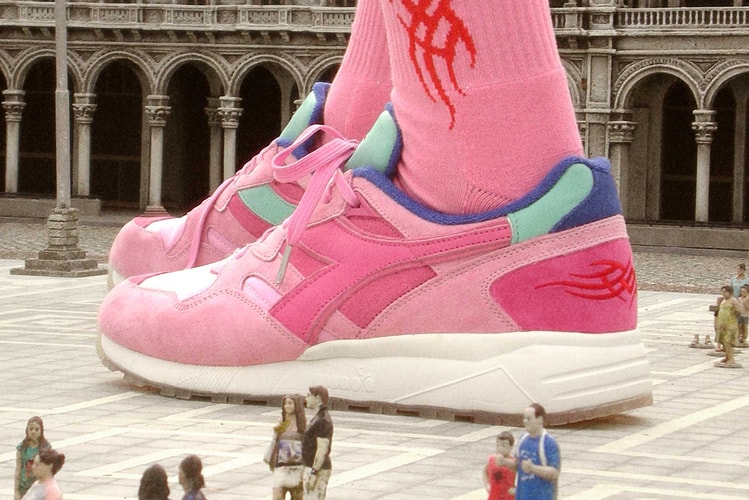 Milanese Streewear Stalwarts IUTER and SPECTRUM Craft a '90s-Themed Diadora Collab