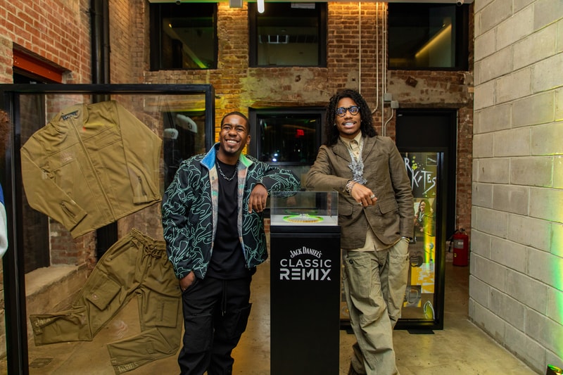 Jack Daniel's Classic Remix Capsule Apparel Collection Kristopher Kites Nigeria Ealey TIER Tennessee Apple Tennessee Honey HBX Event Activation