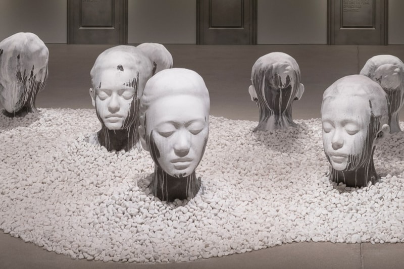 Jaume Plensa Forgotten Dreams GRAY Chicago Exhibition