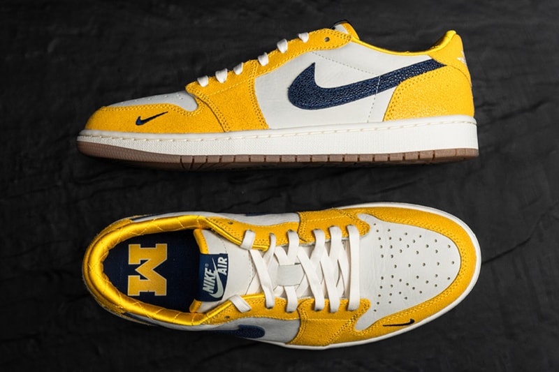 Jordan 1 Low PE Michigan Detailed Look Info Buy Price