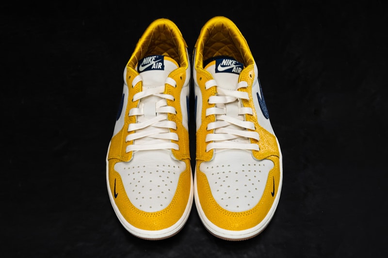 Jordan 1 Low PE Michigan Detailed Look Info Buy Price