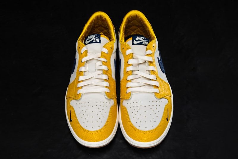 Jordan 1 Low PE Michigan Detailed Look Info Buy Price 