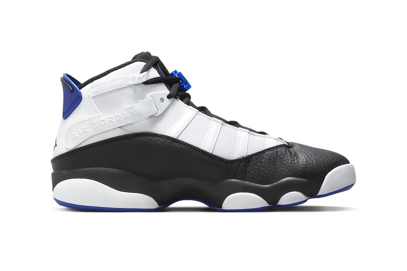 Jordan 6 Rings Has Arrived in "Game Royal" White/Black-Game Royal 322992-142 air jordan jordan brand michael jordan chicago bulls shoes nba championship basketball shoes nike swoosh