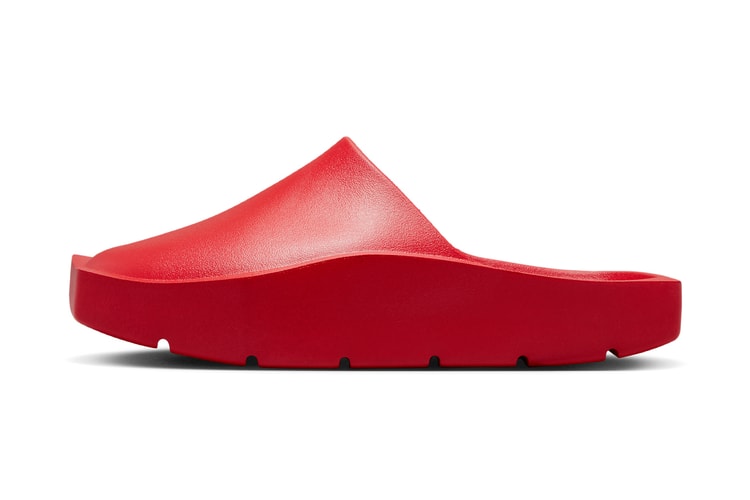 Jordan Brand's Hex Mule Flourishes In "University Red"