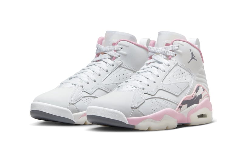 pink and grey jordan 6